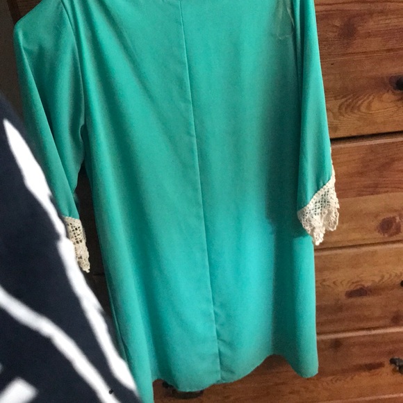 Tiffany blue summer dress - Picture 3 of 3